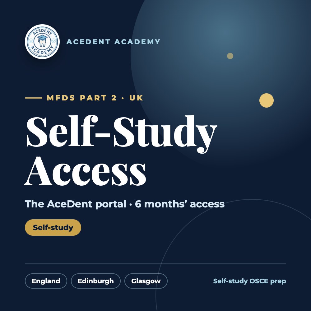 MFDS Part 2: Self-Study Access
